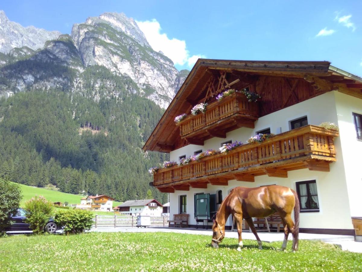 Auenhof Appartement Gschnitz Buitenkant foto